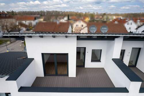 Dachterrasse - 5 Zimmer Mehrfamilienhaus, Wohnhaus zum Kaufen in Waldkraiburg