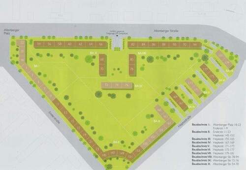 Freiflächen- und Lageplan - 
