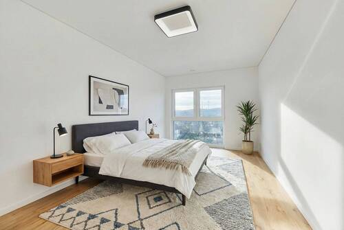 [KI-optimiertes Foto] Schlafzimmer 1. OG - 