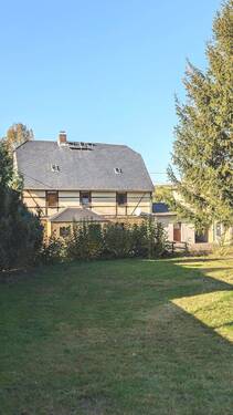 Blick zum Haus - 
