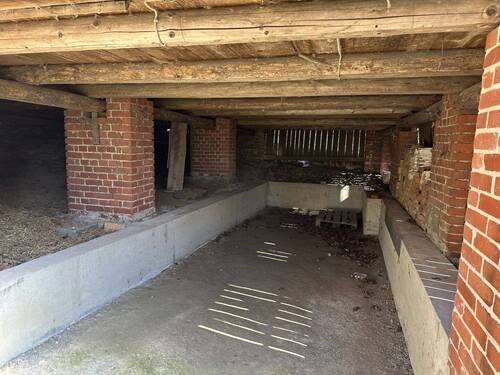 Carport unter Scheune - 