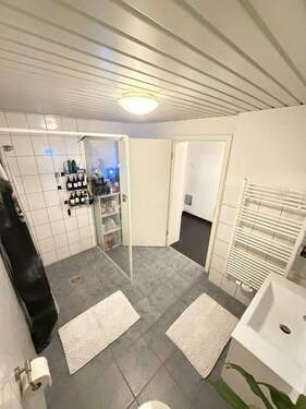 begehbare Dusche mit WC EG - 