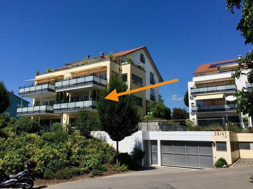 Hier befindet sich die Wohnung - 3 Zimmer Etagenwohnung zum Kaufen in Überlingen