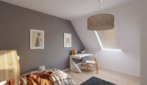 In diesem Kinderzimmer lässt es sich wohlfühlen - 