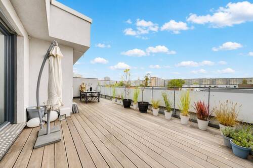 Blick von der Sonnenterrasse - 