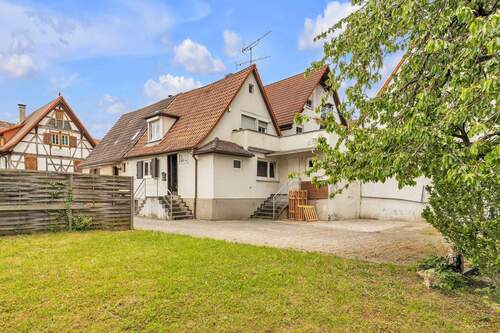 Rückansicht - Platz für einen Neuanfang! Schönes Baugrundstück in Bad Schönborn, OT Bad Mingolsheim