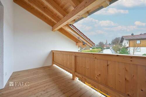 Balkon Blick Ost - 