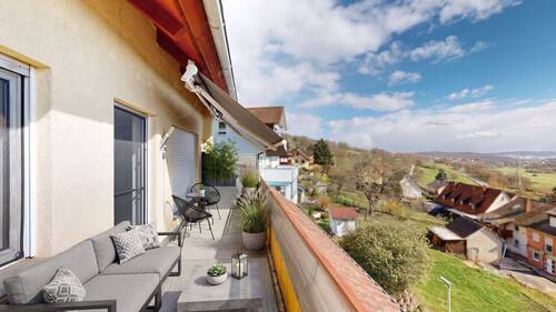 Einrichtunsgbeispiel Balkon - 