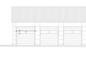 Frontansicht Lagerhalle - 