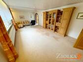 Blick in das Wohnzimmer im Erdgeschoss - 