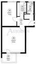 Grundriss - 2 Zimmer Etagenwohnung zum Kaufen in Berlin