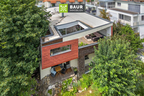 Luftaufnahme - 8 Zimmer Mehrfamilienhaus, Wohnhaus zum Kaufen in Wangen im Allgäu