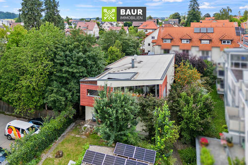 Luftaufnahme - 8 Zimmer Mehrfamilienhaus, Wohnhaus in Wangen im Allgäu