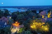 Lauenburg bei Nacht - 