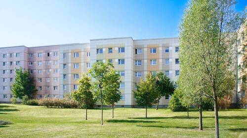 Hinteransicht des Hauses - 