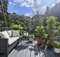DENKMAL und MODERNE im EINKLANG - Wohnung im Palais Averhoffstraße - Hamburg Uhlenhorst