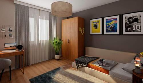 Flexible Nutzungsmöglichkeiten der Zimmer - 