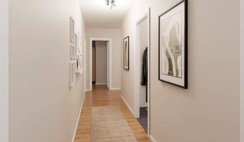 Freundlicher Flurbereich - 