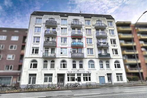 Vorderseite - 3 Zimmer Etagenwohnung in Hamburg