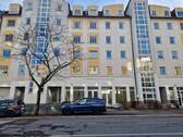 Ansicht Wohn- und Geschäftshaus - Teilbares großes Ladengeschäft in der Erfurter Blumenstraße