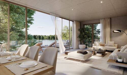 Wohnraum - Ihr Luxustraum am Tegeler See - 1.300.000,00 EUR Kaufpreis, ca.  109,50 m² Wohnfläche