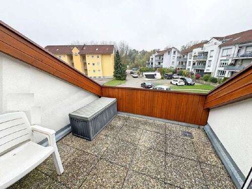 Loggia Küche - Etagenwohnung mit 92,00 m² in Tettnang zum Kaufen