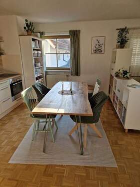 Küchge / Essbereich - 1 Zimmer Etagenwohnung zur Miete in Peißenberg