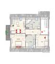 Dachgeschoss - Mehrfamilienhaus, Wohnhaus mit 140,00 m² in Lonnerstadt zum Kaufen