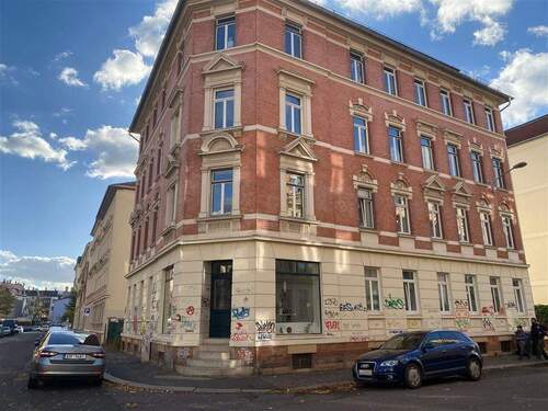 Hausansicht - Etagenwohnung mit 50,40 m² in Leipzig zur Miete