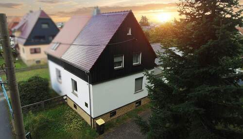 DHH - Großerkmannsdorf - Großzügige Doppelhaushälfte mit Wintergarten, Kamin und Doppelgarage