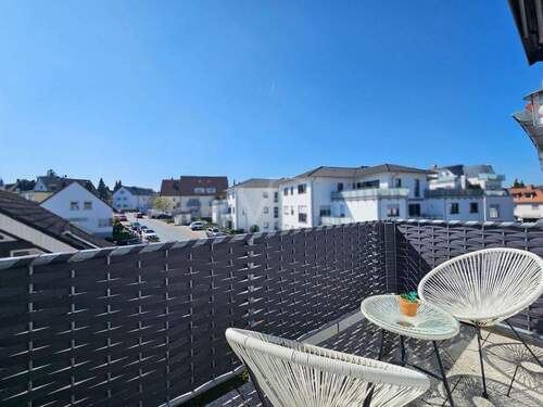 Schöner Blick vom Balkon - 