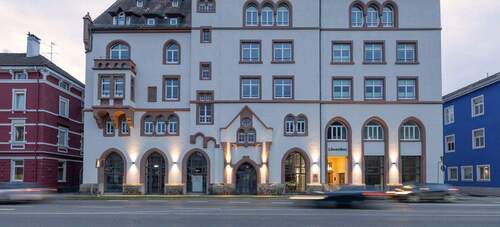 Strassenfassade LöwenBau - 2 Zimmer Etagenwohnung in Waldshut-Tiengen