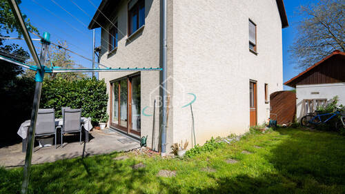 Terrasse - Reihenendhaus mit 114,90 m&sup2; in Schwäbisch Hall zum Kaufen