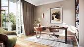 Arbeitszimmer - 3 Zimmer Etagenwohnung zum Kaufen in Berlin / Friedenau