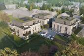 Luftbild Ansicht Nord - Etagenwohnung mit 87,20 m² in Greven zum Kaufen