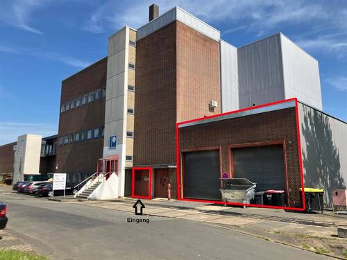 Gebäudeansicht - 350 m ² ebenerdige, zweckmäßige Lagerfläche