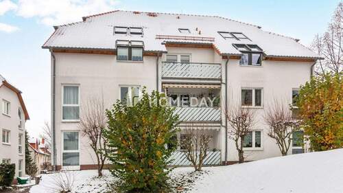 Außenansicht 3 - 2 Zimmer Etagenwohnung zum Kaufen in Ilmenau