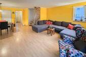 Wohnzimmer - 6 Zimmer Doppelhaushälfte in Velten