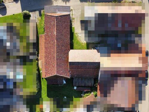 Luftansicht - Vielseitiges Grundstück mit Entwicklungspotenzial in Ilsfeld Wüstenhausen!