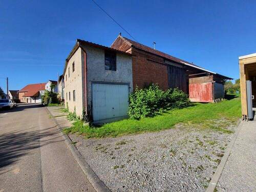 Scheune_Garage - Grundstück zum Kaufen in Ilsfeld / Wüstenhausen