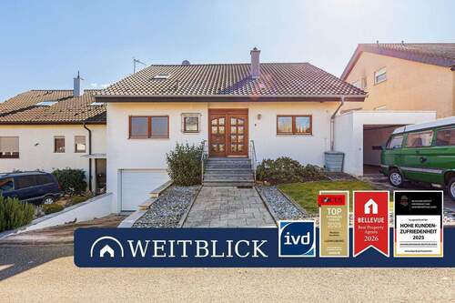 Außenansicht - WEITBLICK: Happy Family! - 598.000,00&nbsp;EUR Kaufpreis, ca.&nbsp; 202,00&nbsp;m&sup2;&nbsp;Wohnfl&auml;che