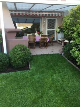 Blick auf die Terrasse - 