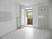 Küche-Balkon - Mansarde mit Balkon in Richtung Pohlitz