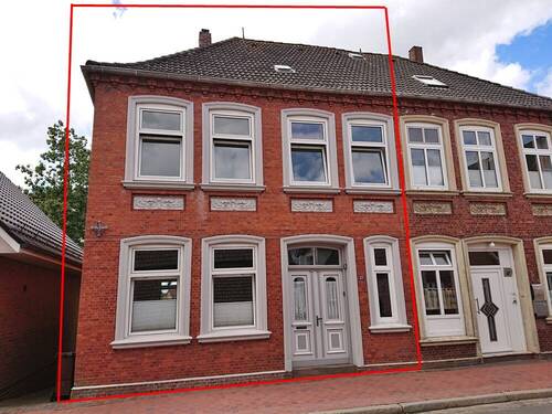 Vorderansicht - Stadthaus mit 2 Wohneinheiten und kleinem Stadtgarten