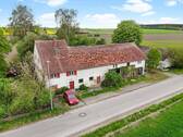Süd-Ostansicht - 5 Zimmer Bauernhaus, Landhaus zum Kaufen in Weil / Schwabhausen bei Landsberg