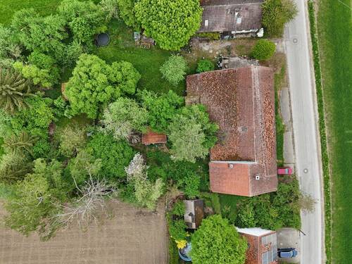 Vogelperspektive - Bauernhaus, Landhaus mit 117,00 m&sup2; in Weil / Schwabhausen bei Landsberg zum Kaufen