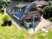 Die Gartenansicht - 6 Zimmer Einfamilienhaus zum Kaufen in Zetel