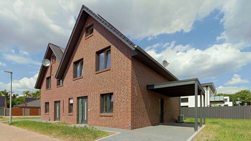 V 1578 Ansicht Straße Bild 3 - 5 Zimmer Doppelhaushälfte zum Kaufen in Martfeld