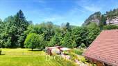 Blick auf den Berg Oybin - 