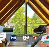 Charmante 2,5-Zimmer-Dachgeschosswohnung mit Südloggia in Mering